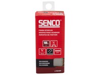Senco 1/4 in. W X 3/4 in. L Galvanized Finish Staples 18 Ga. 1000 pk