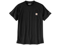 Men's Carhartt Force Short Sleeve Pocket T Black