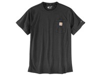 Men's Carhartt Force Short Sleeve Pocket T Carbon Heather