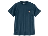 Men's Carhartt Force Short Sleeve Pocket T Light Huron Heather