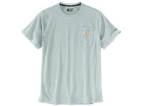 Men's Carhartt Force Short Sleeve Pocket T Dew Drop