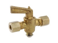 Anderson Metals 1/4 in. 1/4 in. Brass Valve