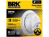 BRK Battery Powered Ionization Smoke Detector