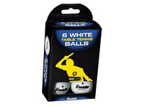 Franklin Table Tennis Balls Plastic White 6 pc