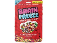 Brain Freeze Rainbow Crunch Fruit Candy 5.6 oz