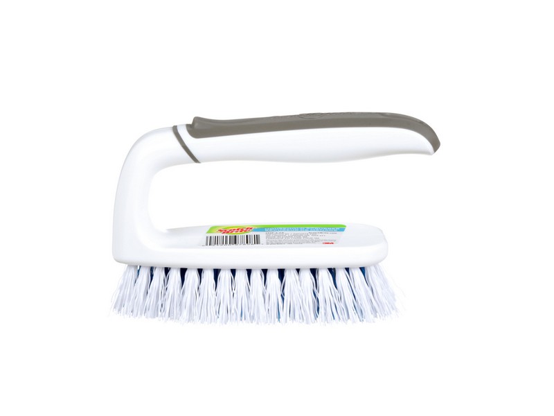 Scotch-Brite 3.5 in. W Plastic Handle Scrub Brush
