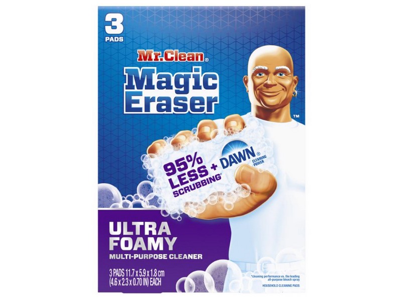 Mr. Clean Ultra Foamy Heavy Duty Cleaning Pad For All Purpose 4.6 in. L 3