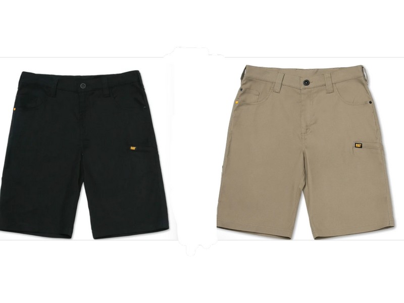 Men's Cateprillar Stretch Canvas Work Short