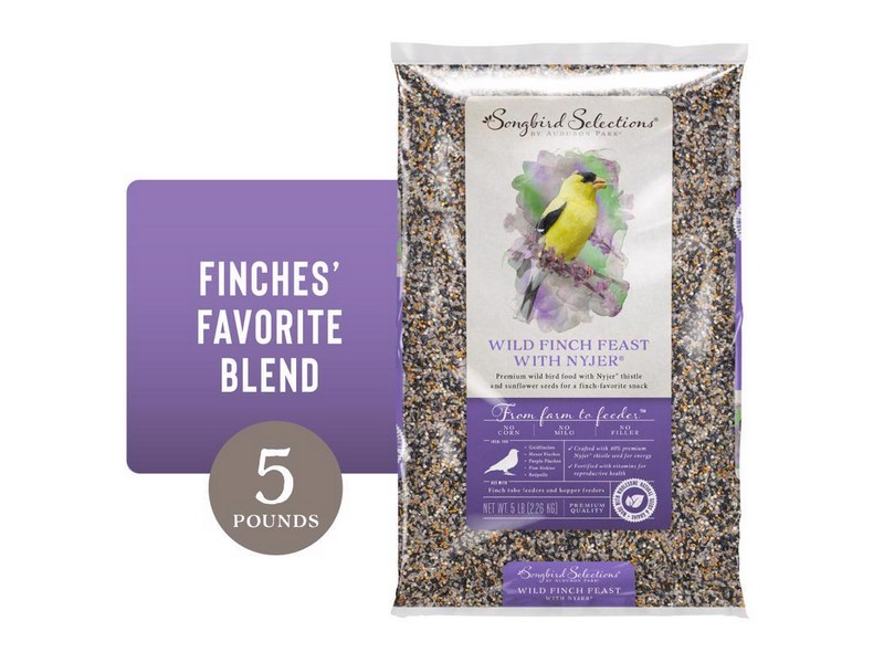 Songbird Selections Wild Finch Feast Wild Bird Seed Wild Bird Food 5 lb