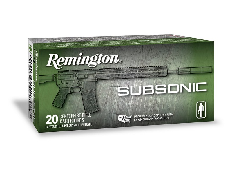Remington Sub-Sonic Ammo 300 AAC