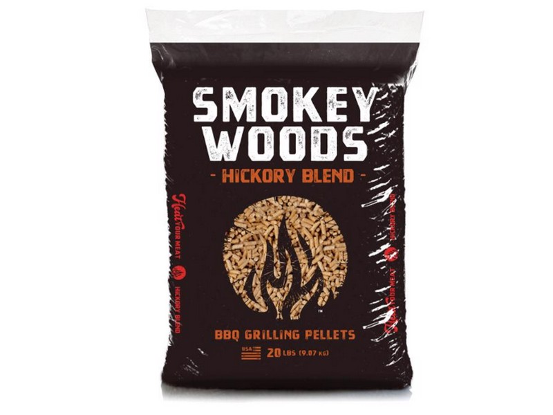 Smokey Woods Hardwood Pellets All Natural Hickory 20lb