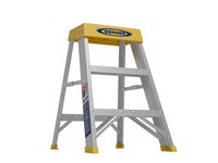 Werner 2 ft. H Aluminum Step Ladder Type IA 300 lb. capacity