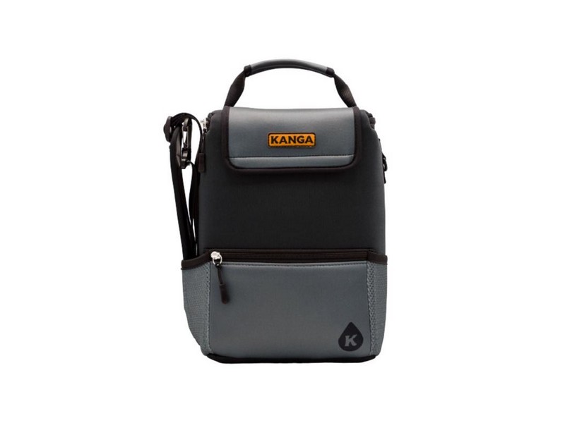 Kanga Midnight Black/Gray 12 cans Soft Sided Cooler