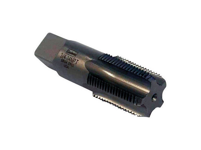 Irwin Hanson High Carbon Steel SAE Pipe Taper Tap 3/4 in. 1 pc