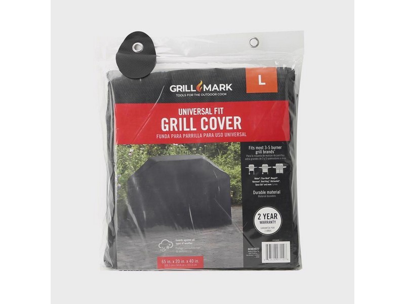 Grill Mark Black Grill Cover For Universal