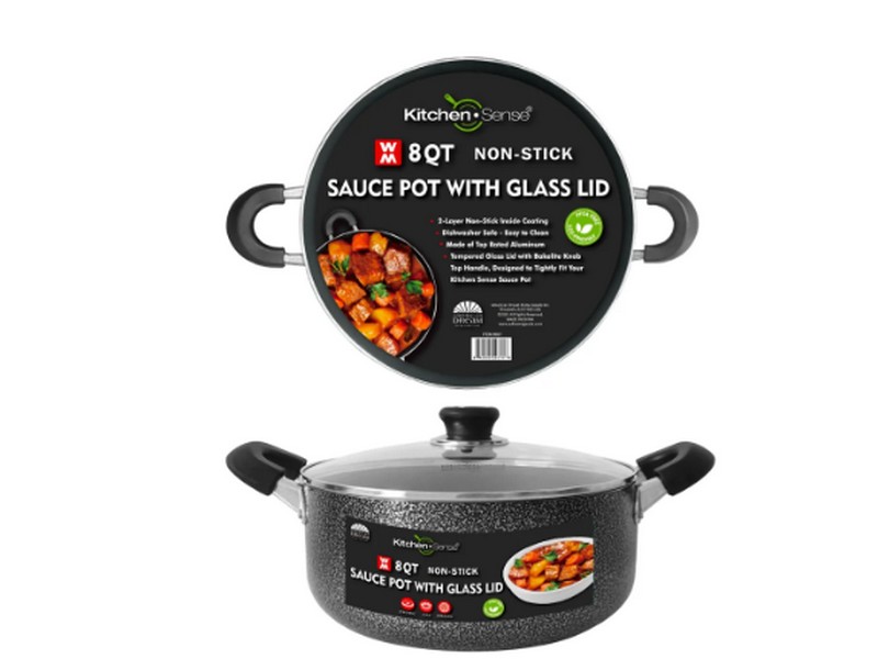 Dutch Oven with Glass Lid 8qt.