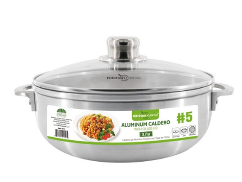 Caldero with Glass Lid