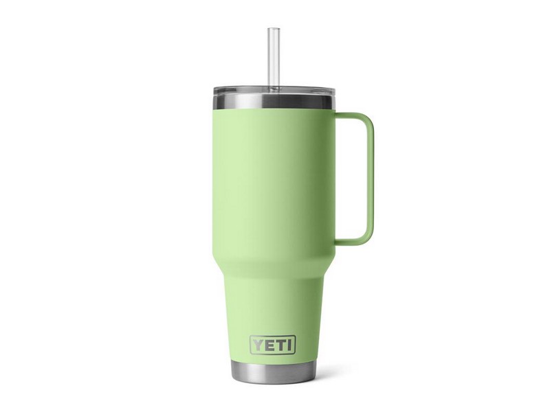 YETI Rambler 42 oz Key Lime BPA Free Straw Mug