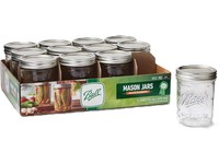 Ball Wide Mouth Mason Jar 16 oz 12 pk