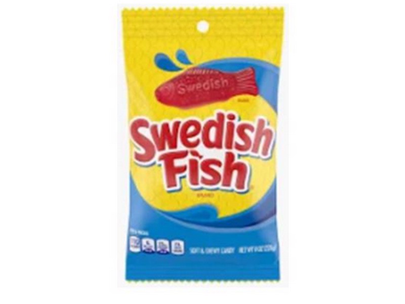 Swedish Fish Lingonberry Candy 8oz