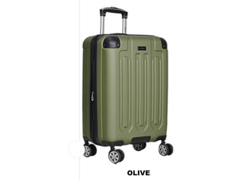 Dejuno Titin Collection 20" Olive Green Suitcase