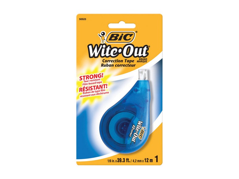 BIC Wite-Out White Correction Tape 1 oz 1 pk