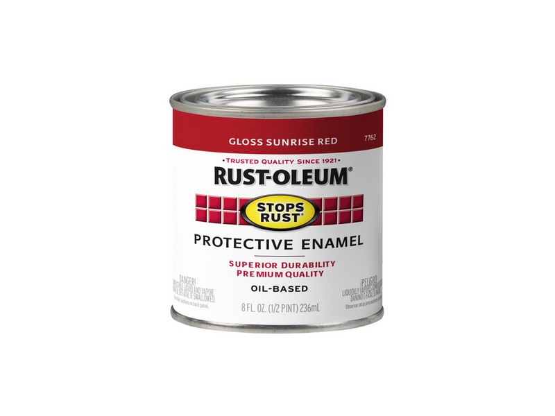 Rust-Oleum Stops Rust Gloss Sunrise Rise Oil-Based Protective Paint 0.5 pt