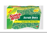 Scotch-Brite Heavy Duty Sponge For Pots and Pans 2.6 in. L 3 pk