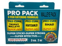 Pro Cure Gel Pro Pack Walleye