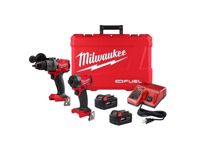 Milwaukee M18 FUEL 18 V Cordless Brushless 2 Tool Combo Kit