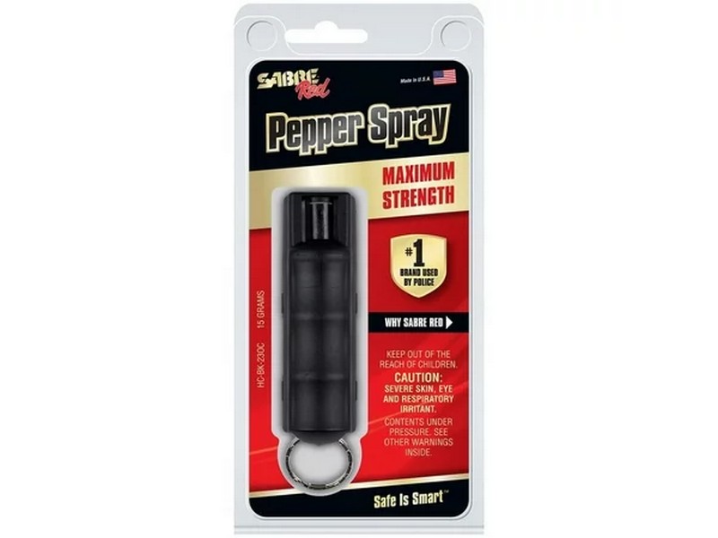 Sabre Red Black Aluminum/Plastic Pepper Spray