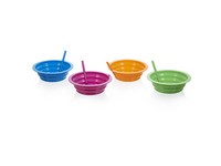 Arrow Home Products 22 oz Assorted Polypropylene Sip-A-Bowl 6.5 in. D 1 pk