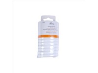 Kenney White Plastic Shower Curtain Rings 12 pk