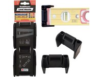 StealthMounts Black ABS Level Mounts Holder 2 pk