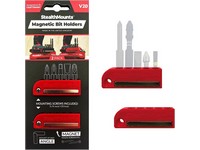 StealthMounts Craftsman Red ABS Magnetic Bit Holder 2 pk