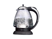 Capresso Clear Glass/Plastic 48 oz Electric Tea Kettle