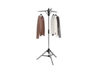 Whitmor 64.5 in. H X 28 in. W X 28 in. D Stainless Steel Tripod Collapsible
