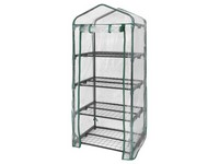 Miracle-Gro Clear 23 in. W X 17 in. D X 57 in. H Greenhouse