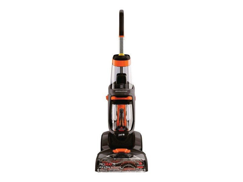 Bissell ProHeat 2X Revolution Bagless Carpet Cleaner 6.8 amps Standard Orange