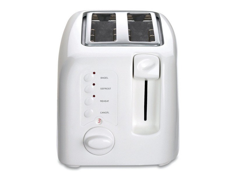 Cuisinart Plastic White 2 slot Toaster 7.2 in. H X 6.5 in. W X 11 in. D