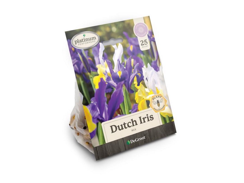 DeGroot Platinum Performers Dutch Iris Mix Bulb 25 pk