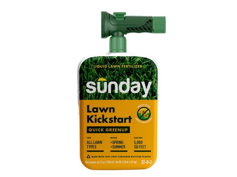 Sunday Lawn Kickstart All-Purpose Lawn Fertilizer For All Grasses 5000 sq ft