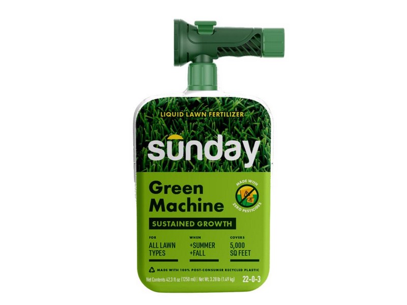 Sunday Green Machine All-Purpose Lawn Fertilizer For All Grasses 5000 sq ft
