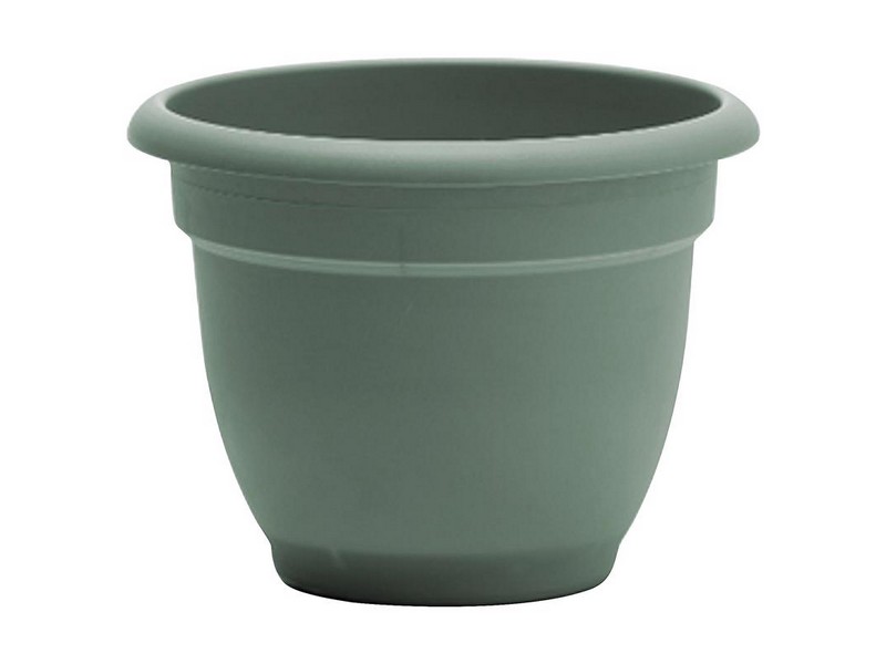 Bloem Ariana 13.75 in. H X 16 in. D Plastic Planter Living Green