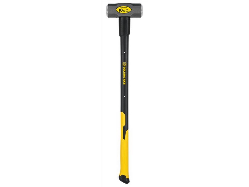 Collins 10 lb Steel Sledge Hammer 35 in. Fiberglass Handle