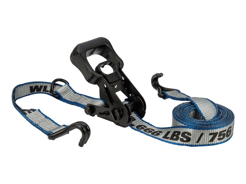 Keeper 1.5 in. W X 14 ft. L Gray Ratchet Tie Down Strap 1666 lb 1 pk