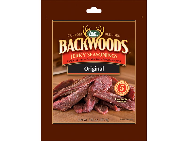LEM Backwoods Original Jerky Seasoning 3.65 oz Boxed