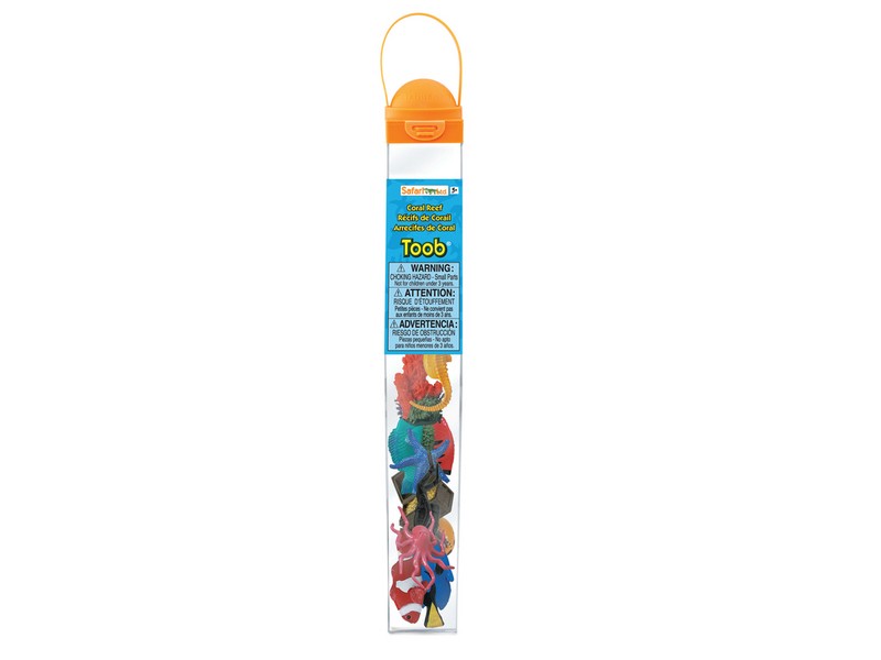 Safari Ltd Toobs Coral Reef Toy Plastic Assorted 11 pc
