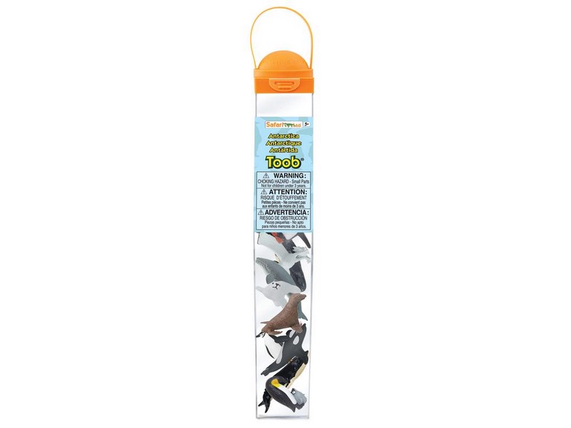 Safari Ltd Toobs Antarctica Toob Toy Plastic Assorted 10 pc