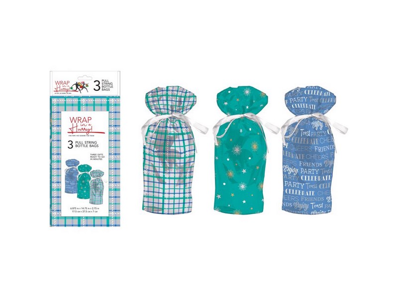 Paper Images Assorted Drawstring Gift Bag